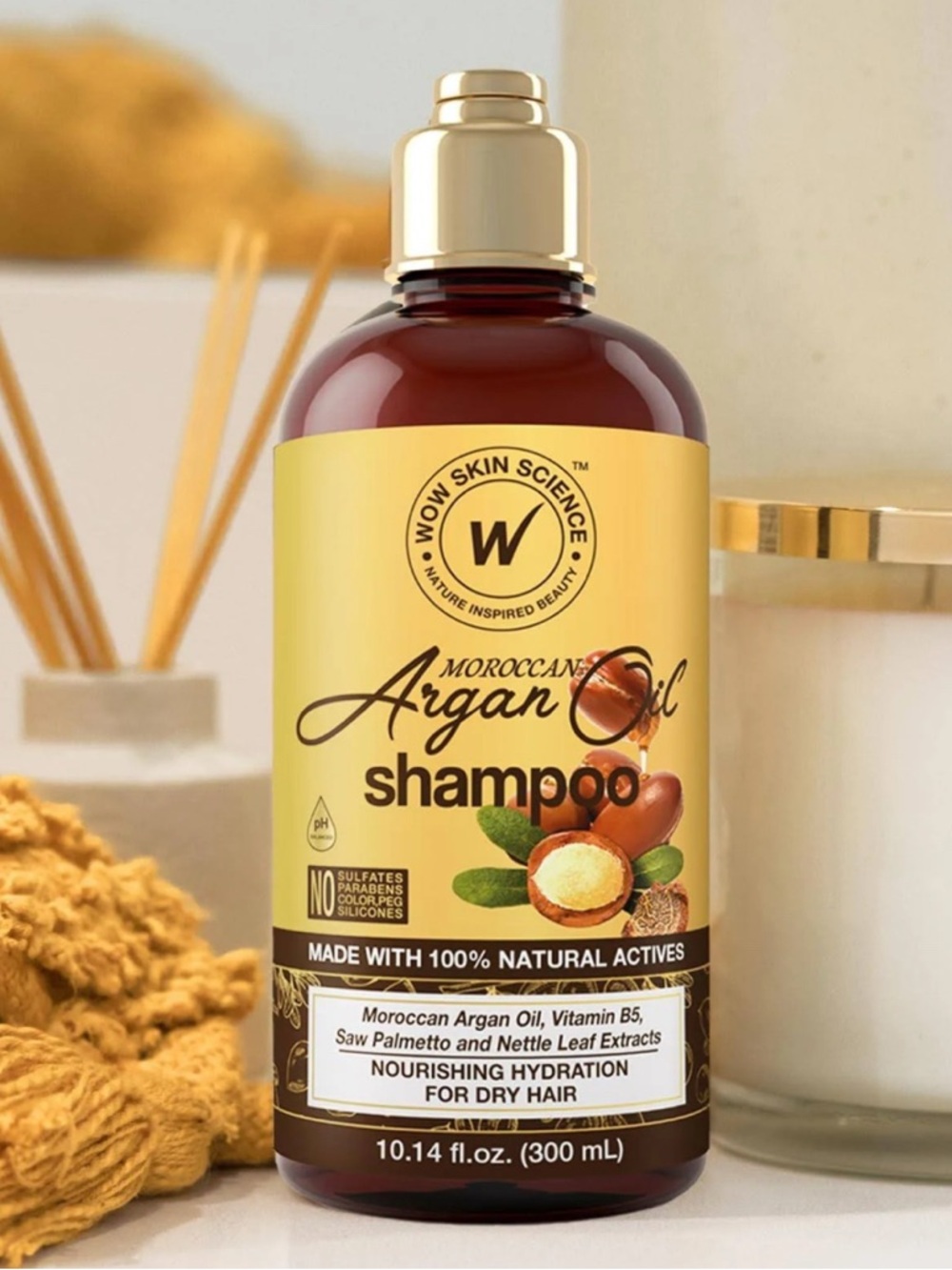 WOW Skin Science - Moroccan Argan Oil Shampoo (brand new)